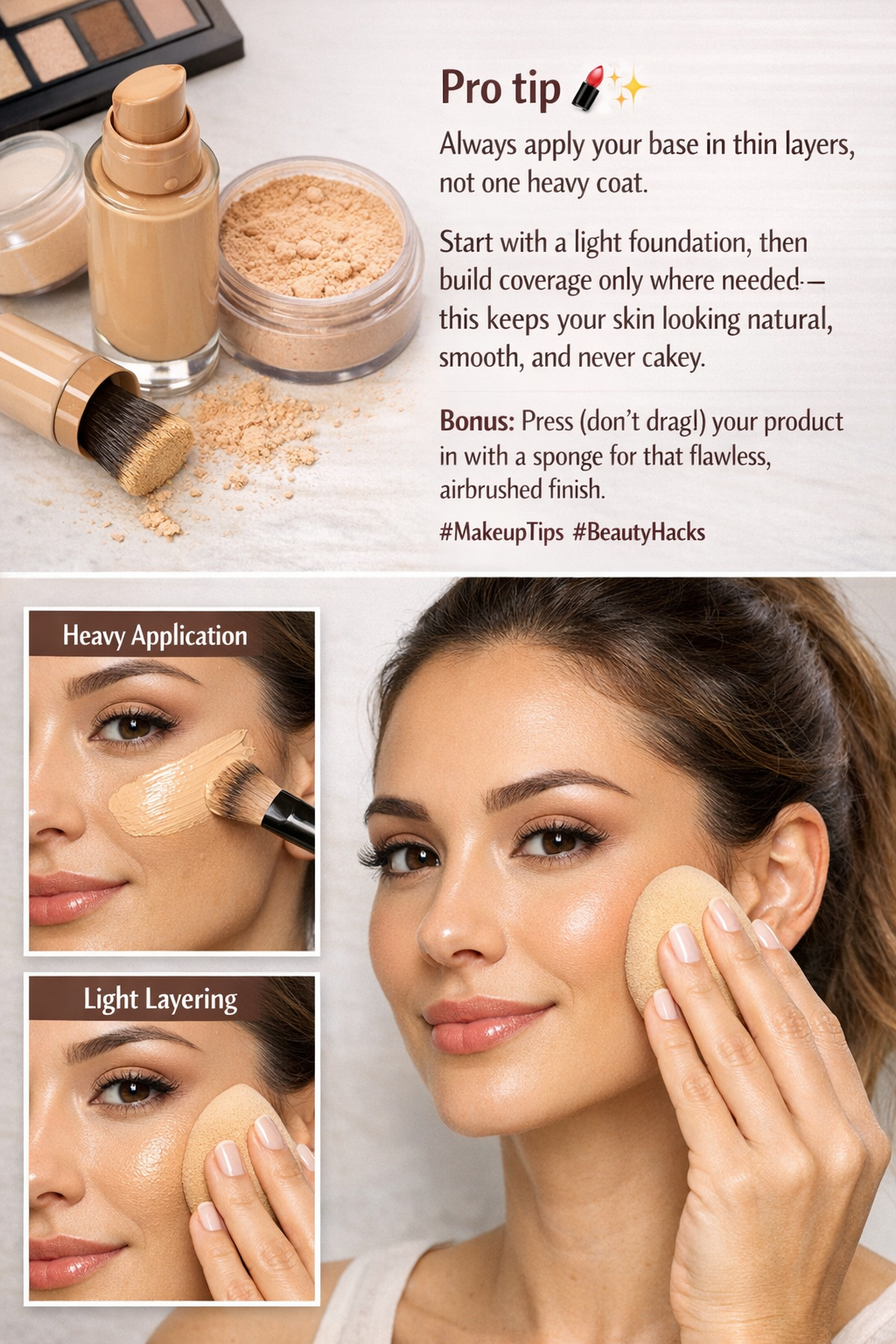 Foundation Pro tip 💄✨